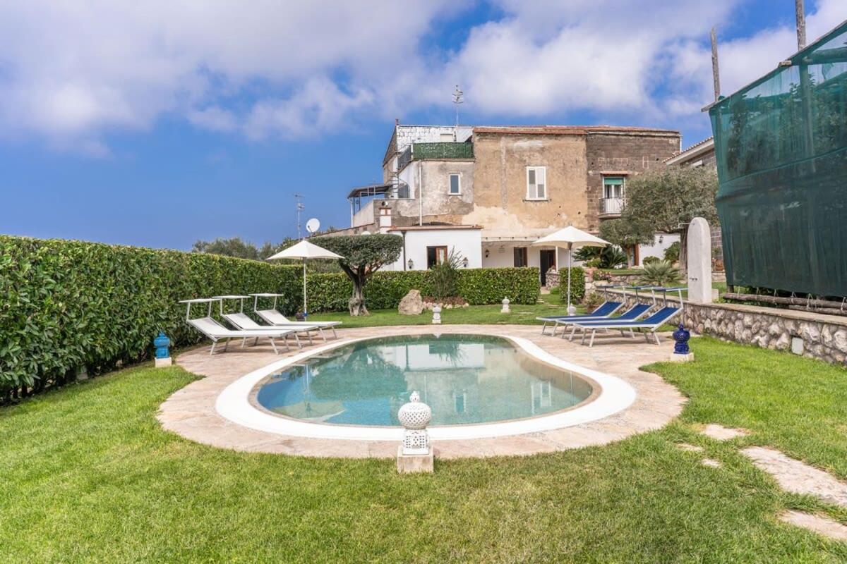 Villa Mimosa Rustic Elegance Views & Pool 马萨鲁布朗斯 外观 照片